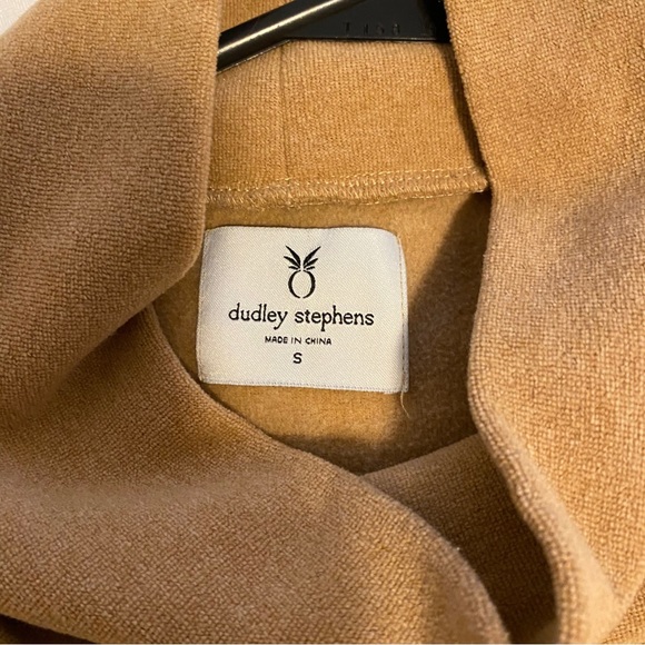 Dudley Stephens Cobble Hill Turtleneck - Camel Small - Picture 10 of 10